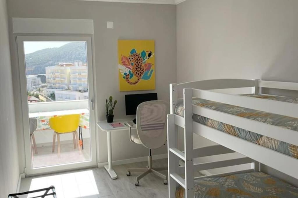 *Sea View* New 3 Bedroom Apt With Free Parking Sesimbra Extérieur photo